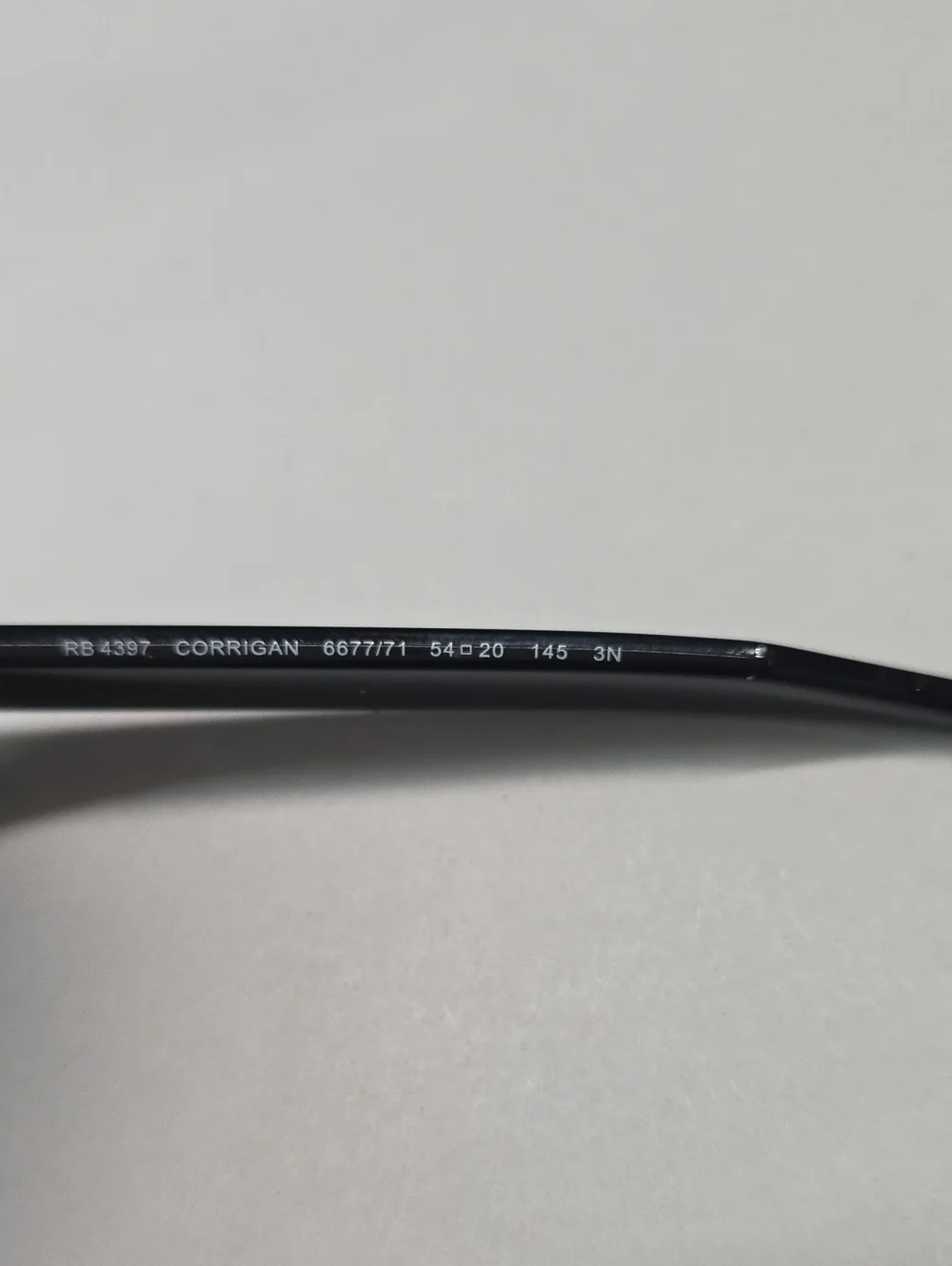 Ray-Ban Black RB4397 Corrigan Sunglasses Unisex PreOwned (Read Description)
